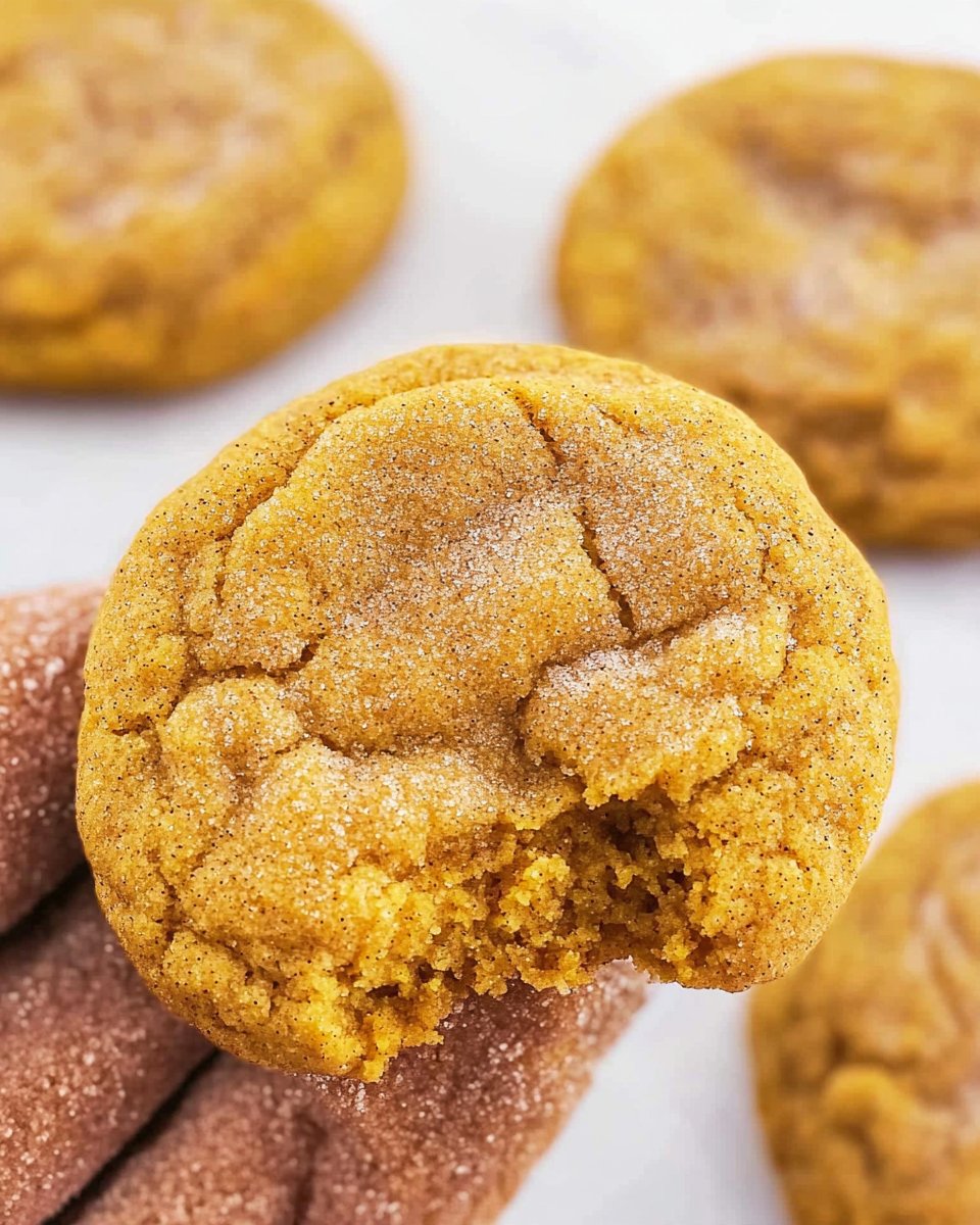 Pumpkin Snickerdoodles - Cookie Dough and Oven Mitt
