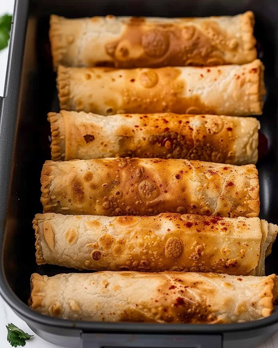 Air Fryer Cherry Pie Taquitos