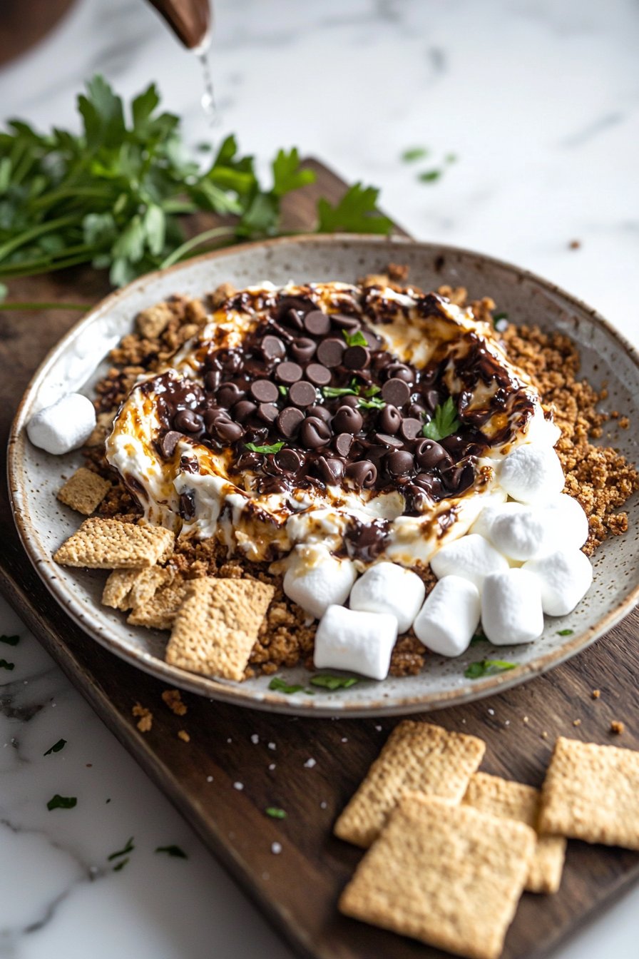 Air Fryer S'mores Dip