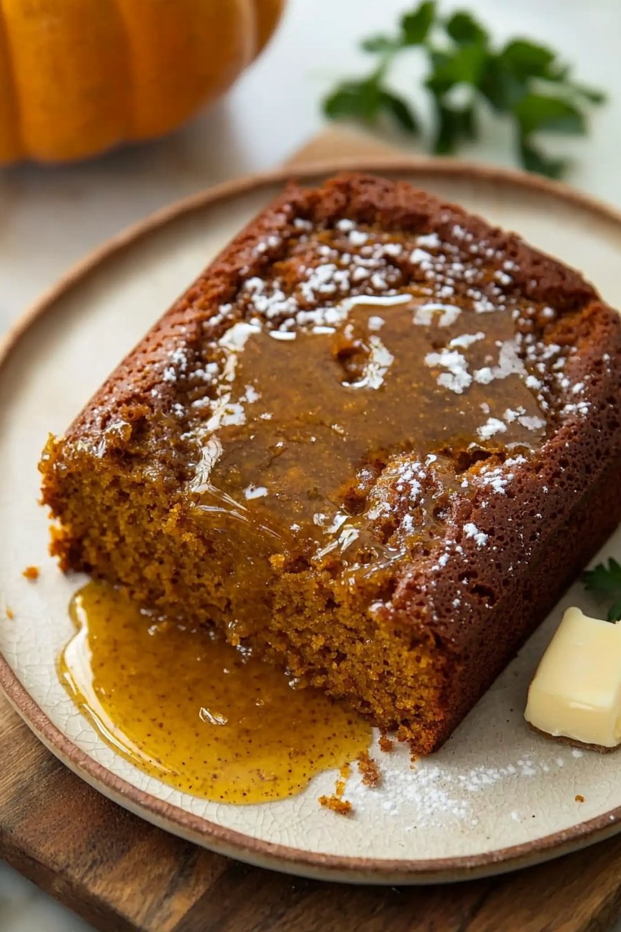 Honey Butter Pumpkin Cake