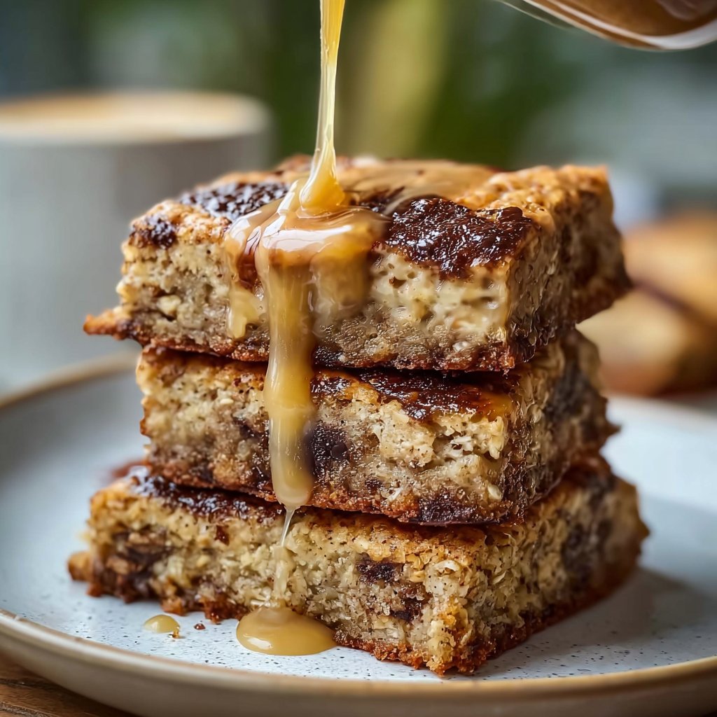 Banana Oatmeal Bars