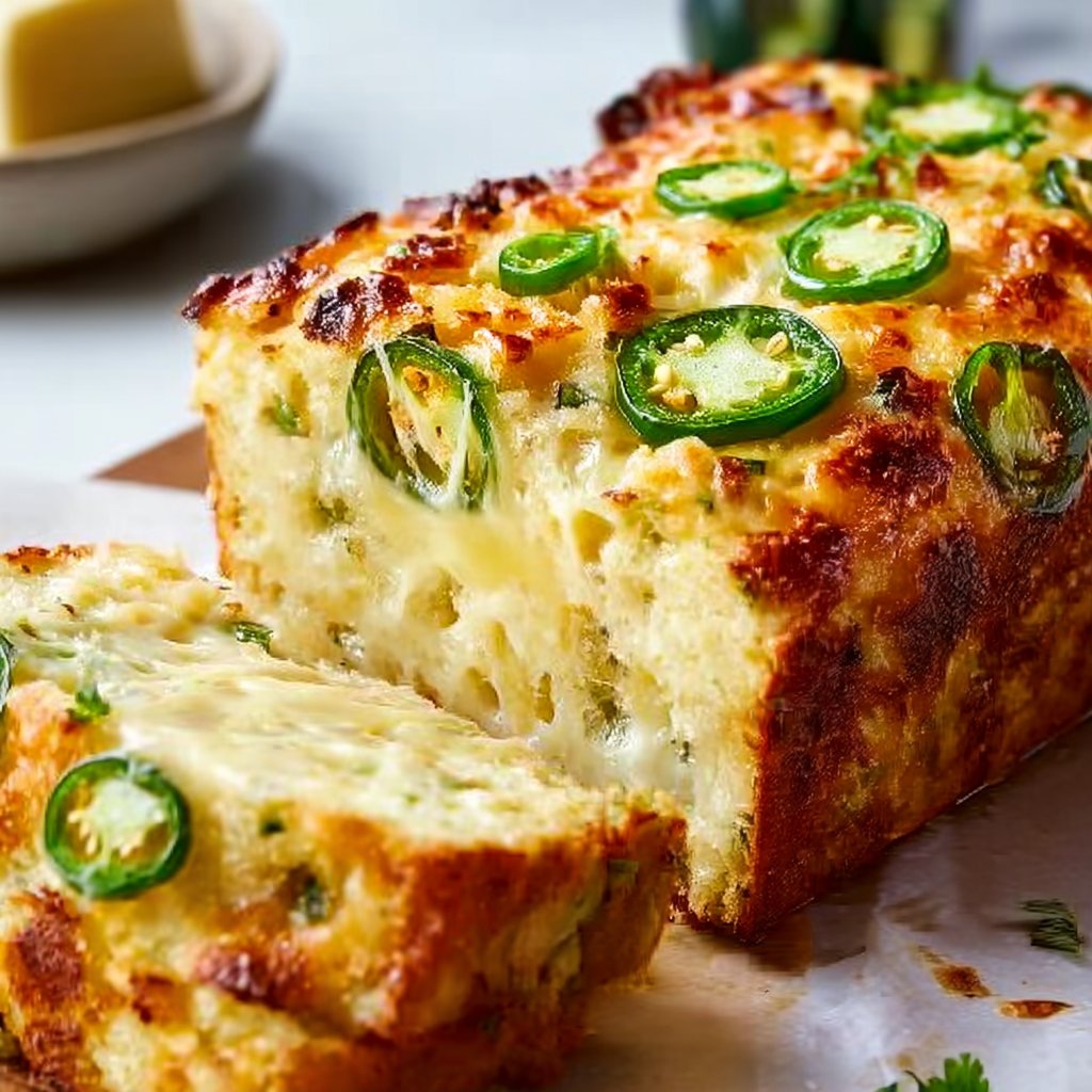 Cheesy Jalapeño Bread