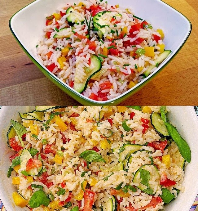 Reisgemüsesalat