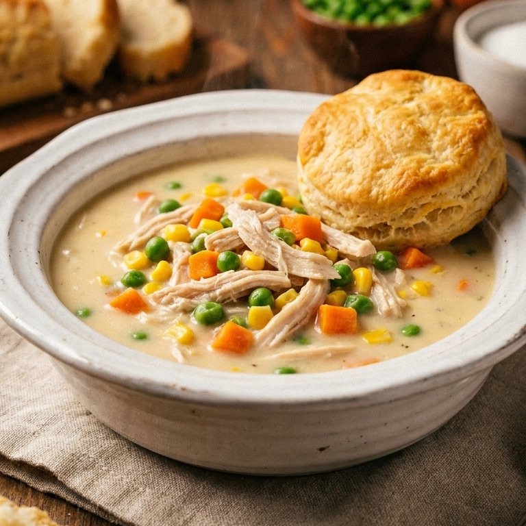 Slow Cooker Chicken Pot Pie