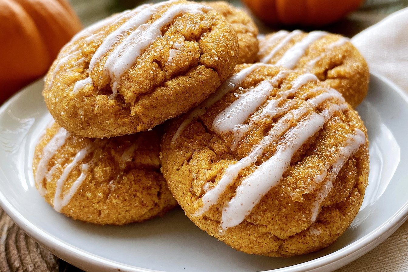 Pumpkin Sugar Cookies