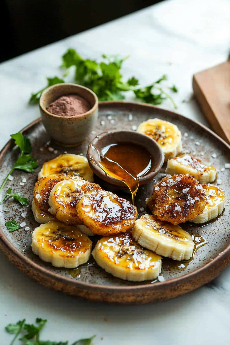 Air Fried Bananas