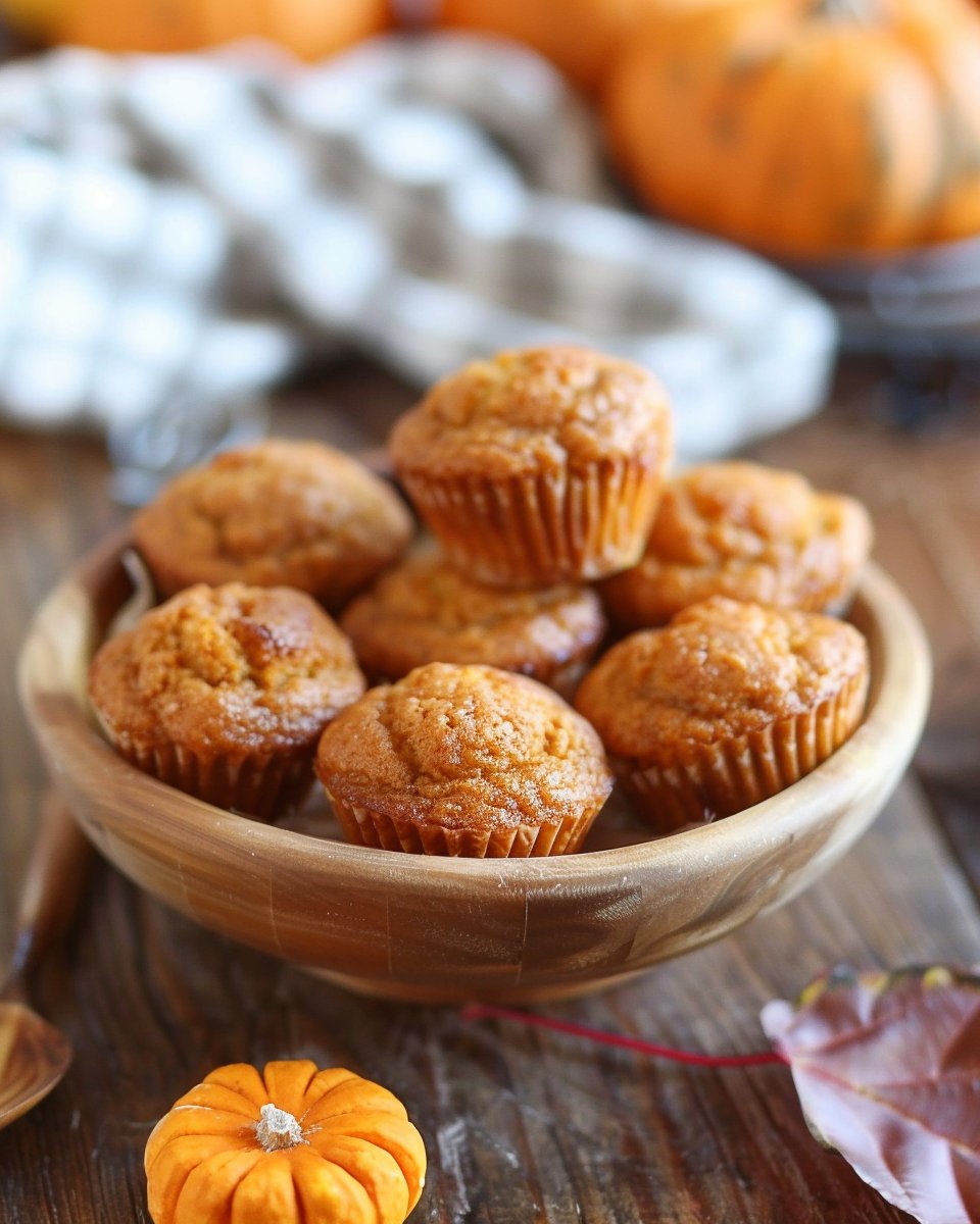 Easy Mini Pumpkin Muffins