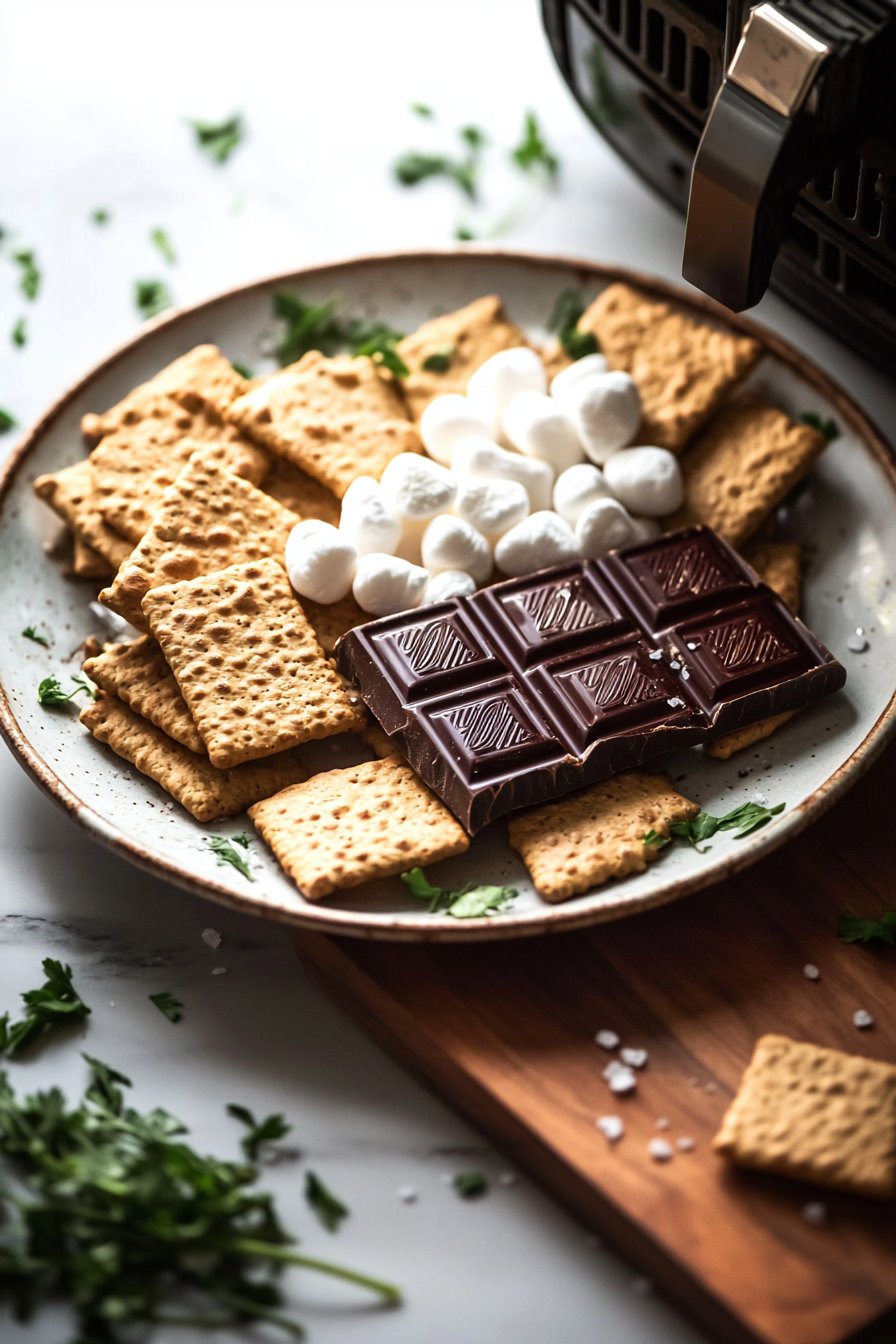 Air Fryer S'mores