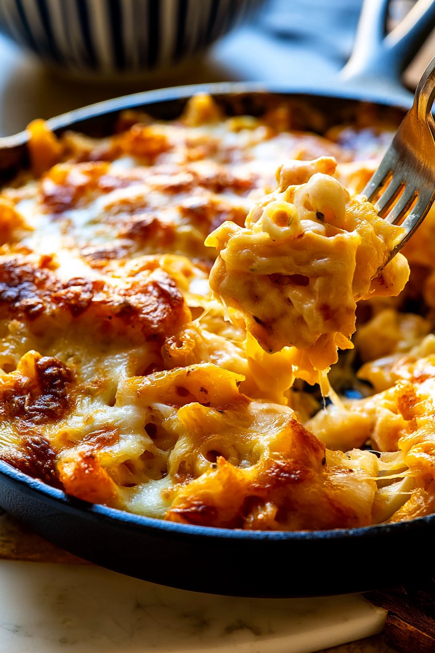 King Ranch Chicken Mac and Cheese