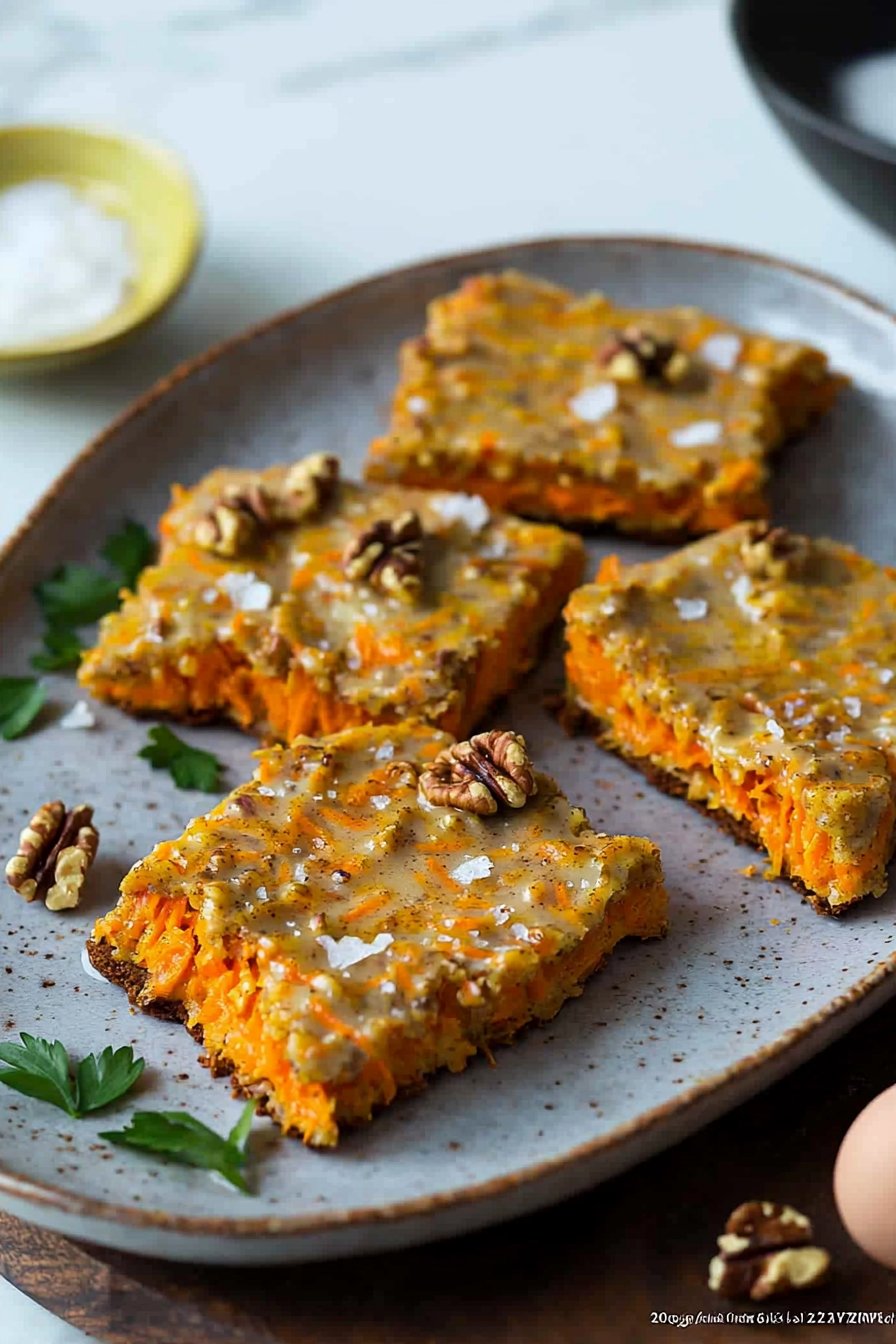 Carrot Walnut Slices