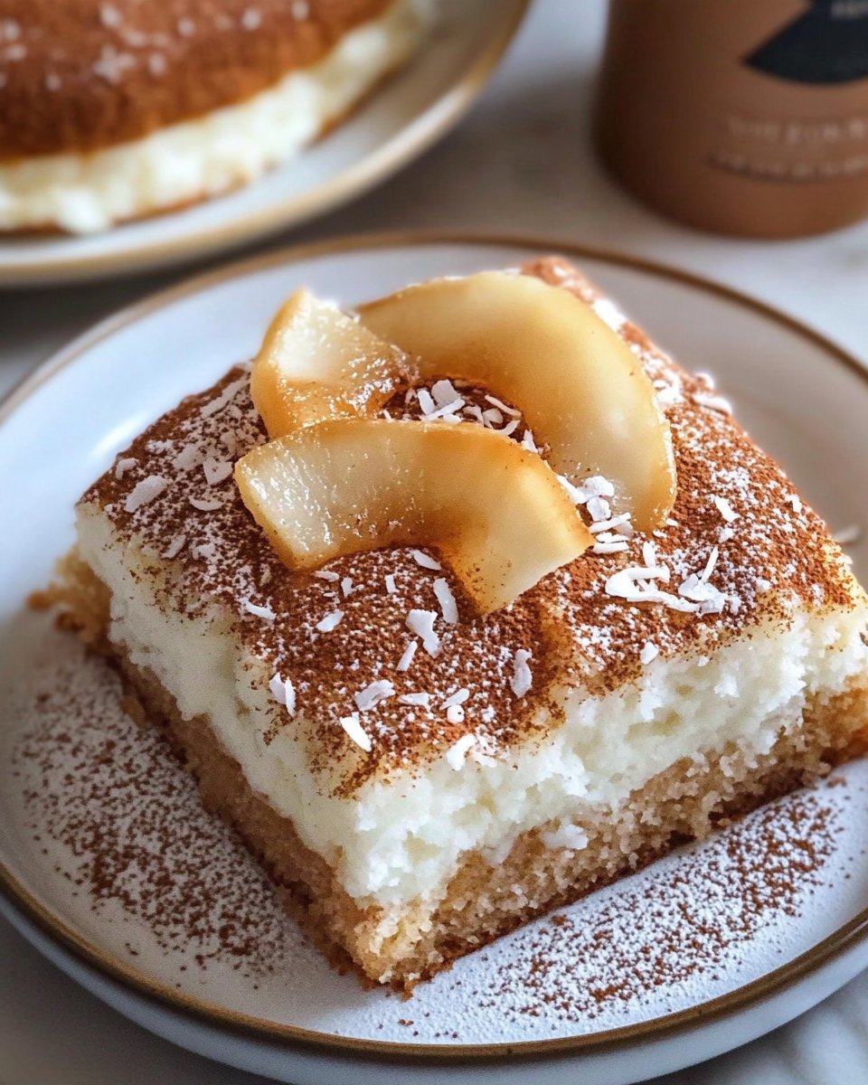 Spiced Coconut Tea Cake