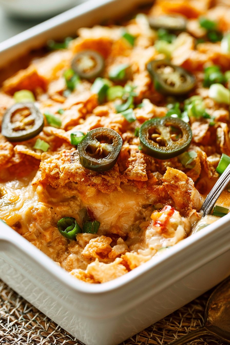 Whole-Food King Ranch Casserole