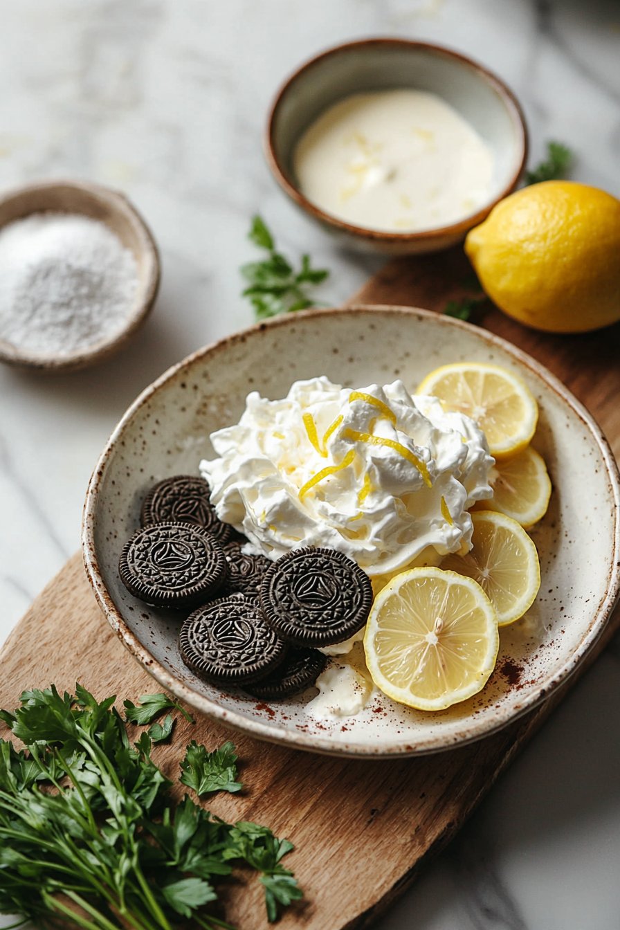 No-Bake Lemon Oreo Dessert