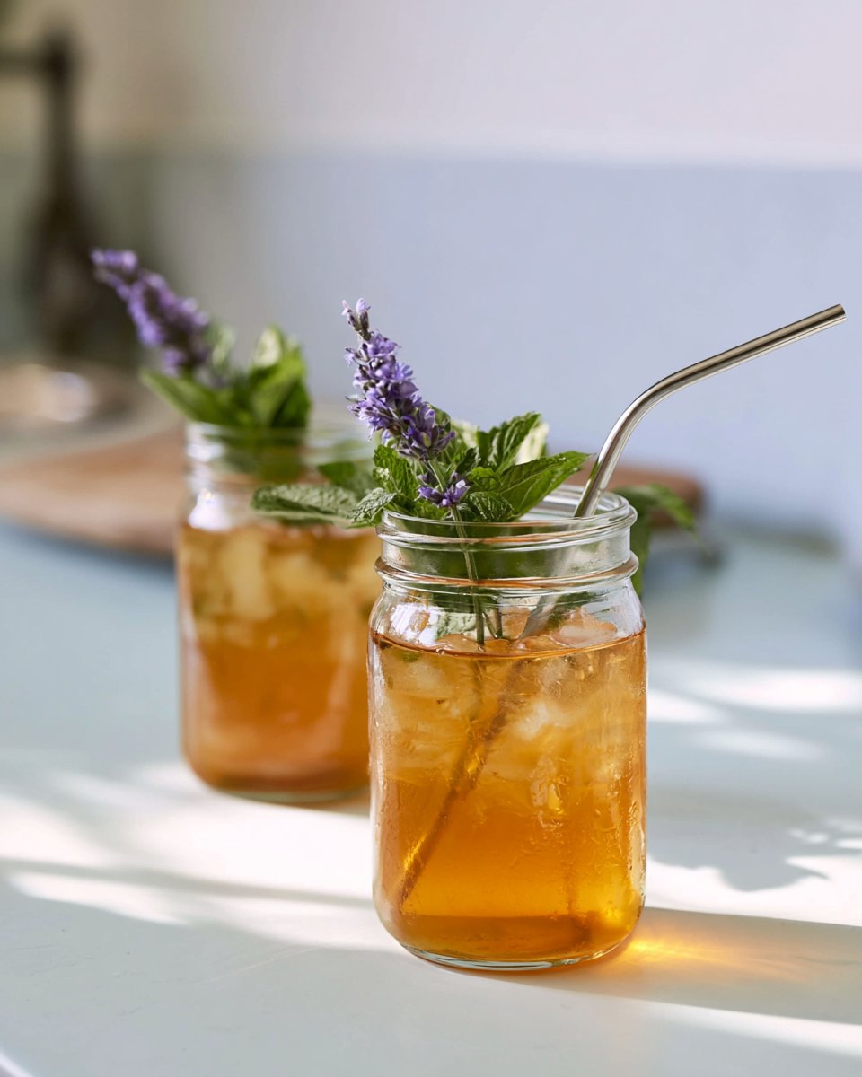 Iced Sun Tea with Bitters