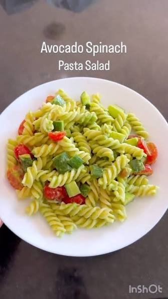 Vegan Avocado Pasta Salad