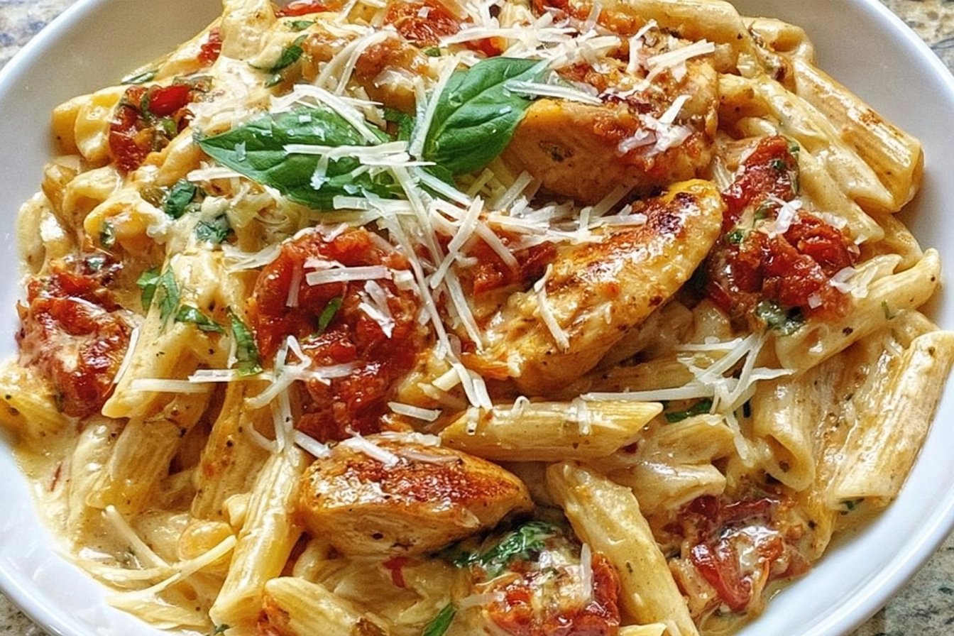 Marry Me Chicken Pasta