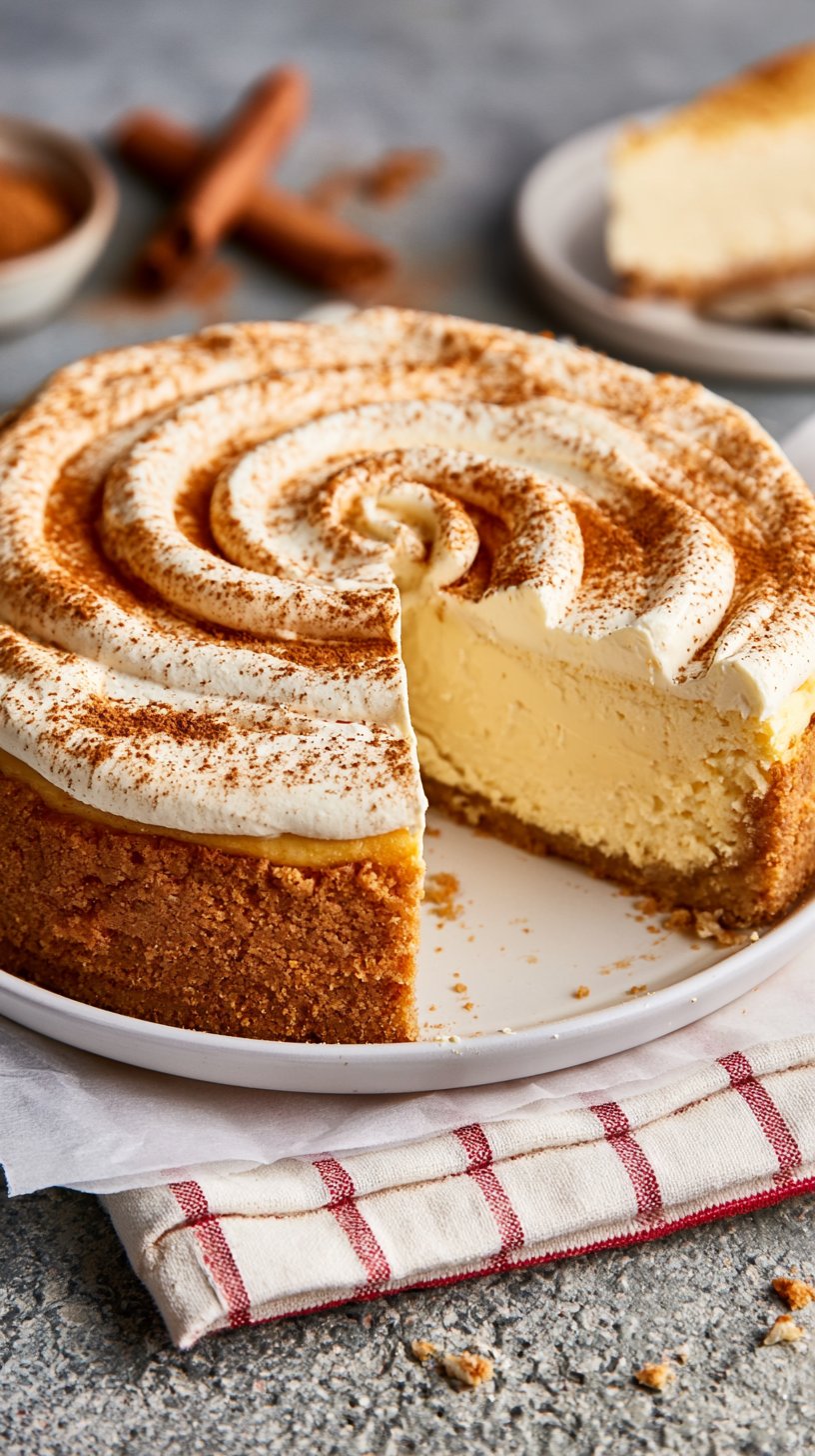 Zimtschnecken-Käsekuchen so cremig
