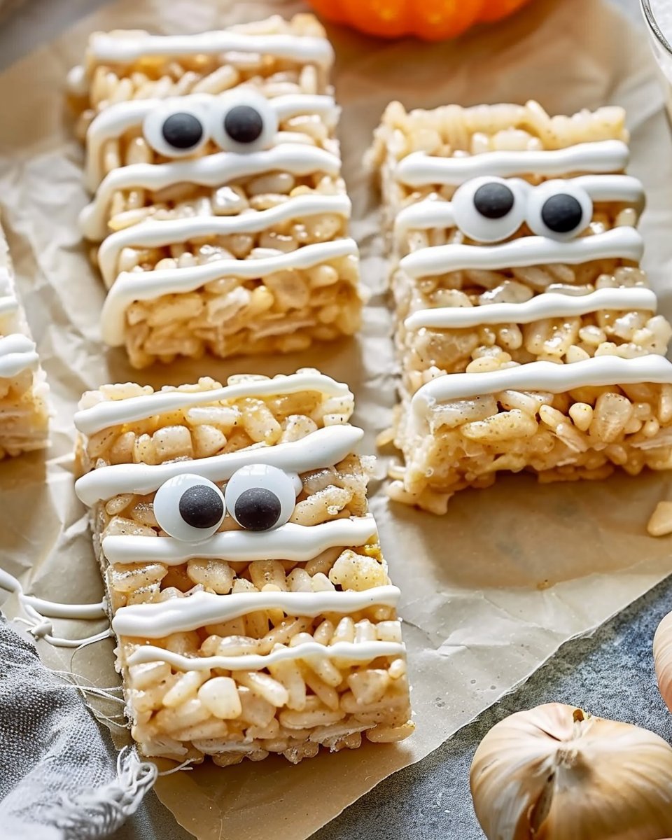 Mummy Rice Krispie Treats