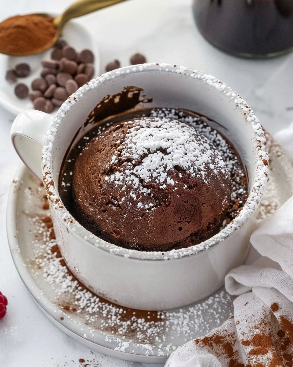 Chocolate Protein Mug Cake