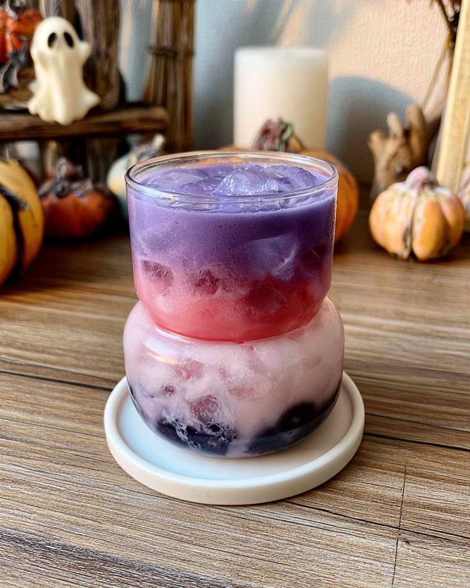 Blood Berry Gin Halloween Cocktail - Styled By Daisies