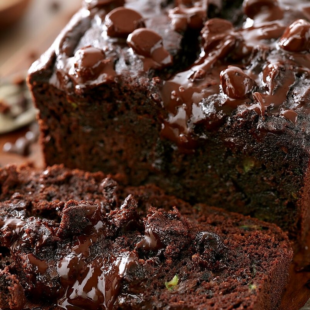 Double Chocolate Zucchini Bread