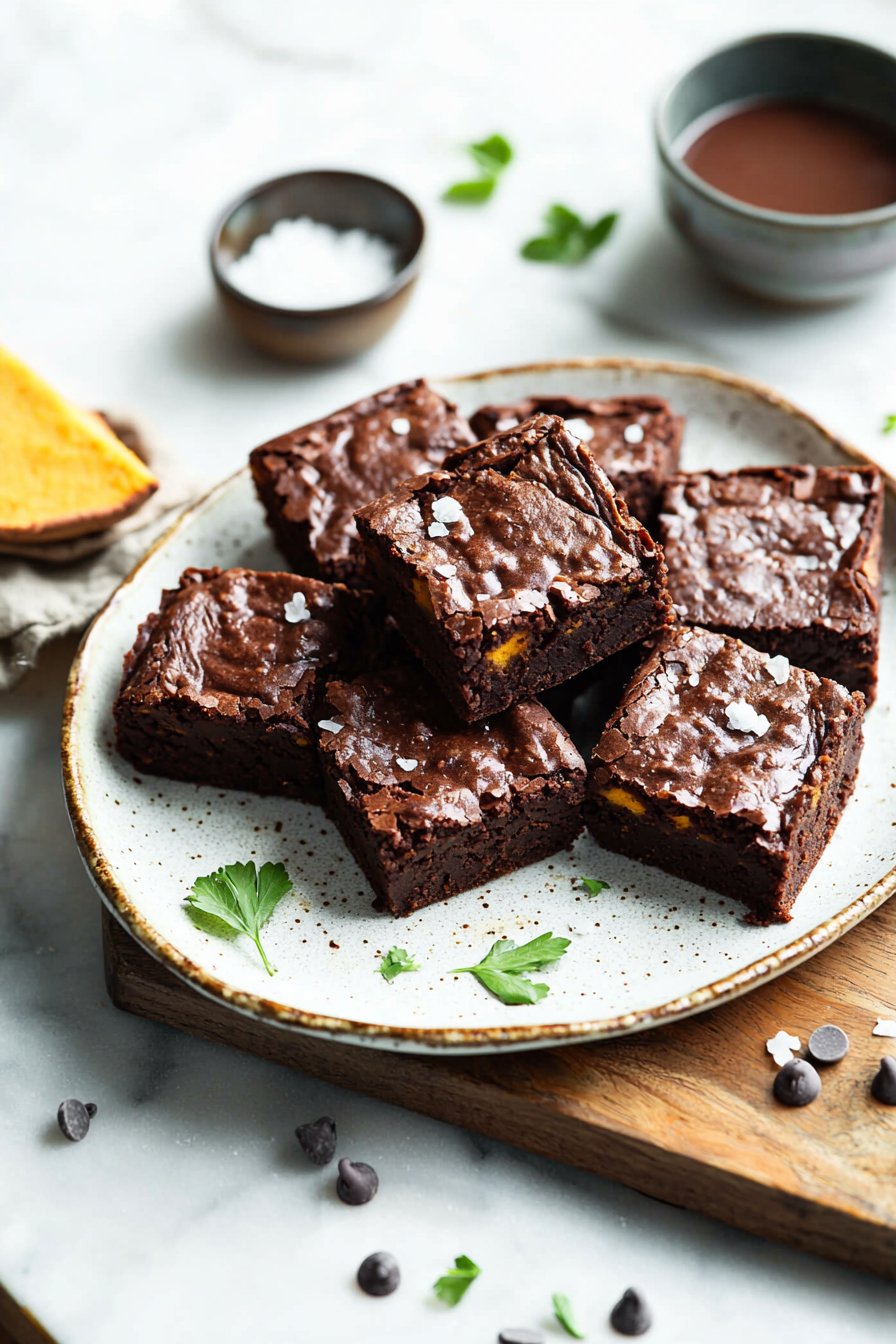 Easy Sweet Potato Brownies