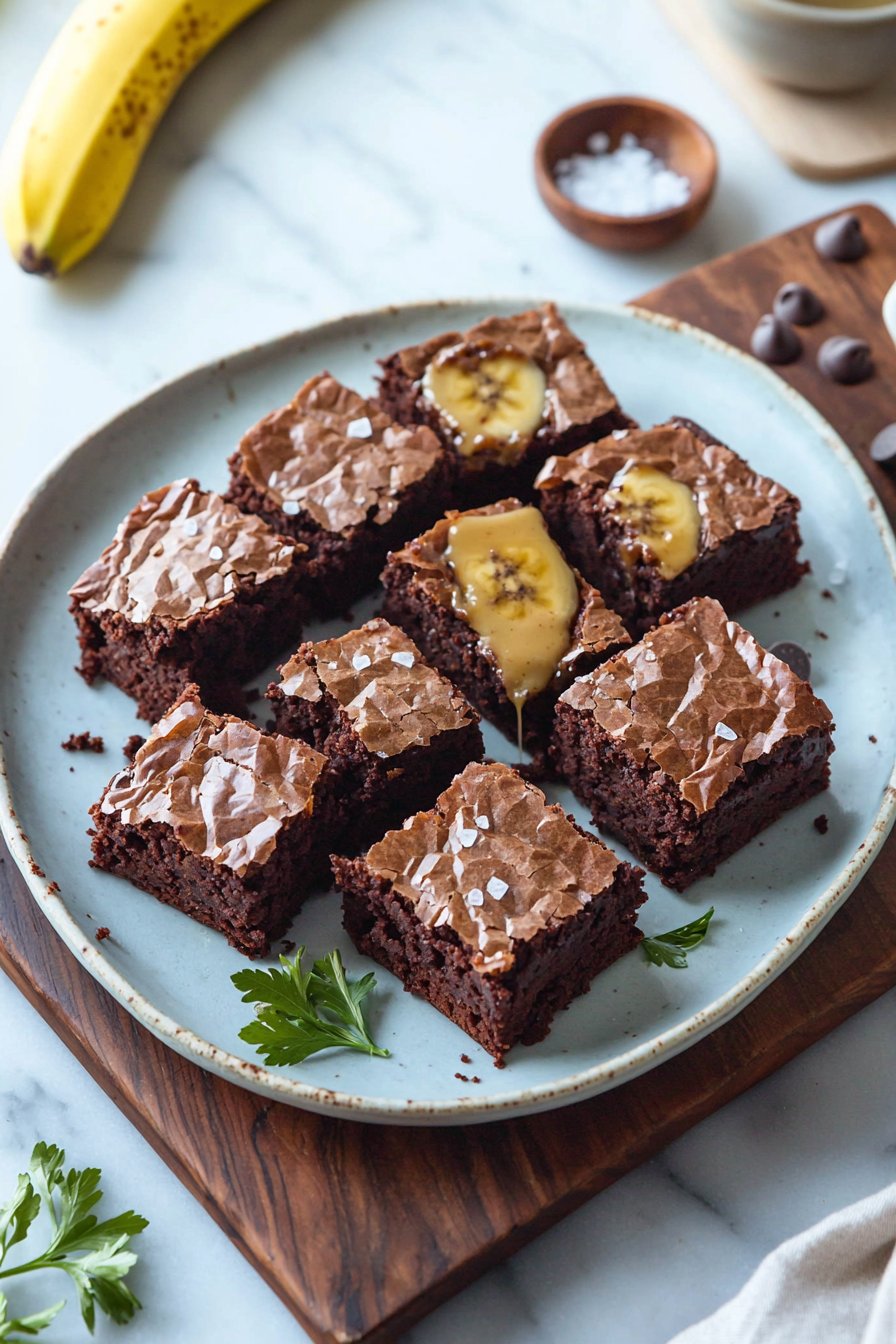 Banana Bread Brownies