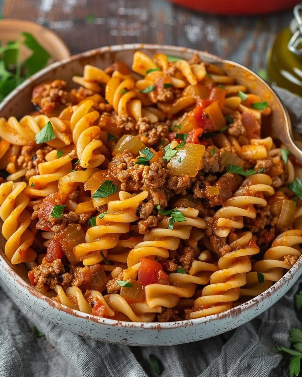 High Protein Taco Pasta