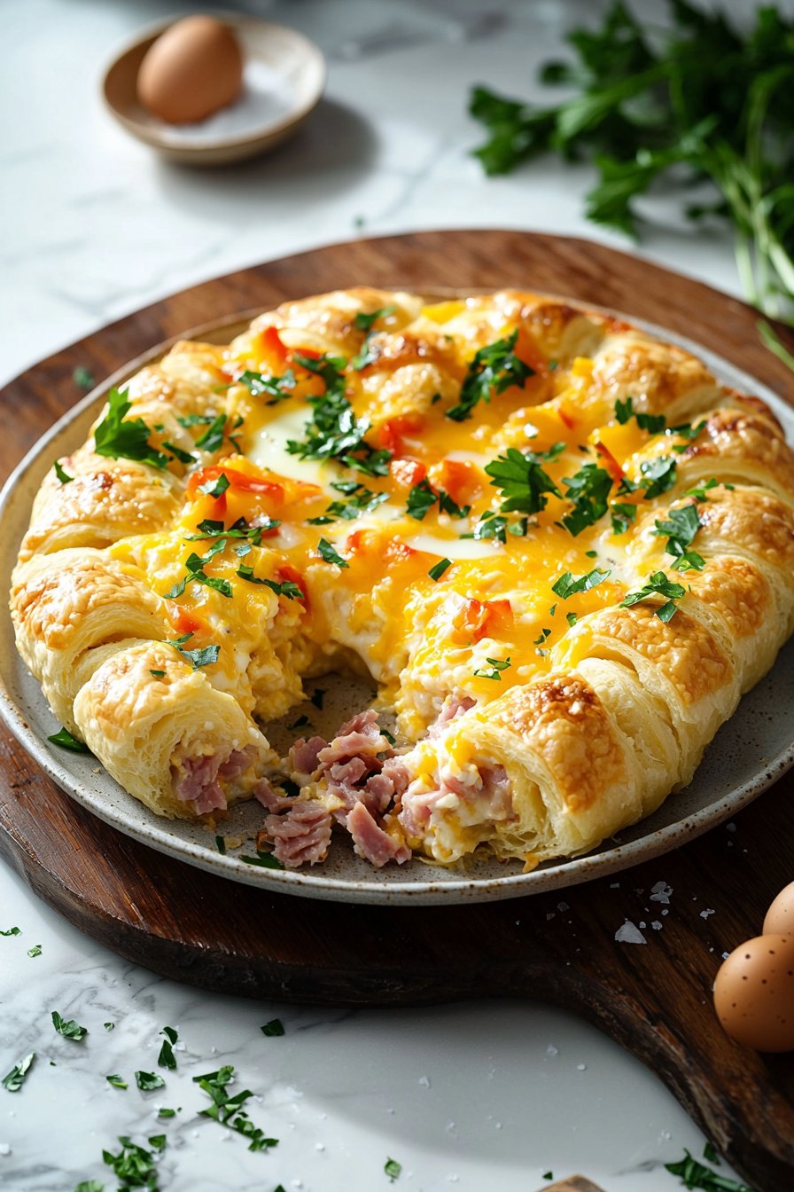 Crescent Roll Breakfast Casserole