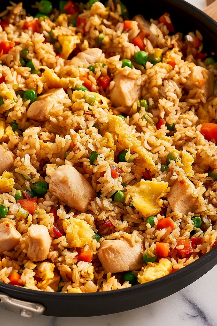 Chicken Fried Rice Recipe 1 Easy Chicken Fried Rice