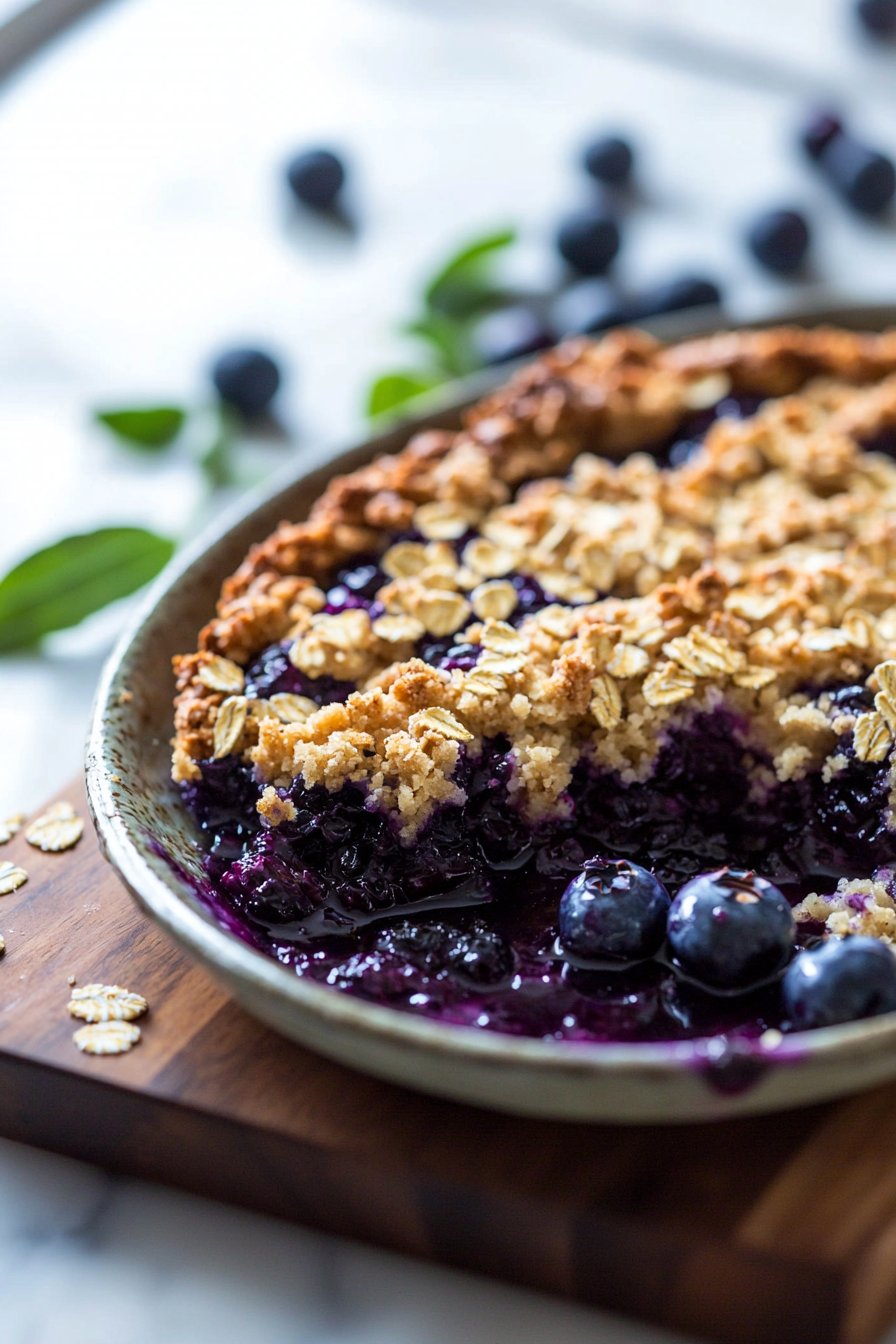 Amazing Blueberry Crisp