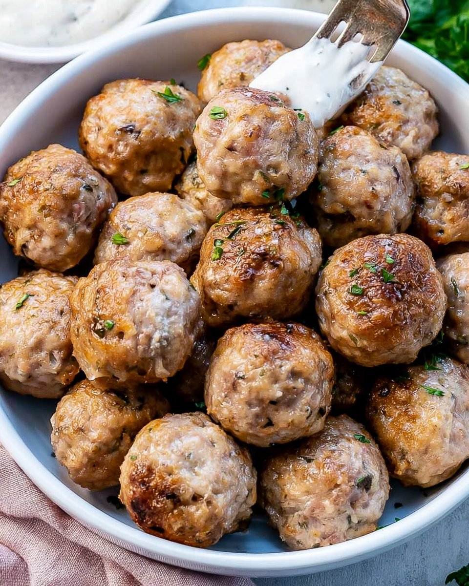 Crispy Air Fryer Meatballs