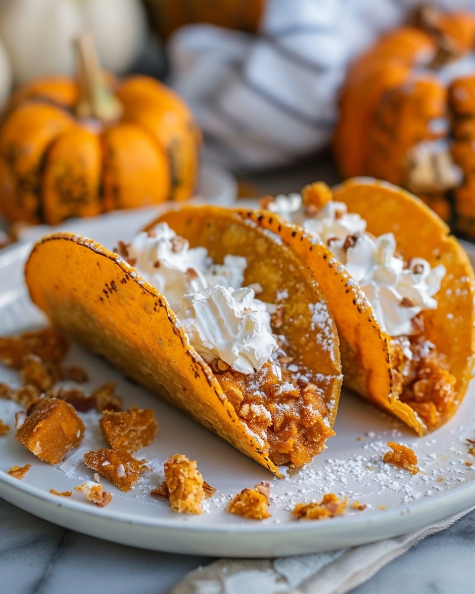 Pumpkin Pie Tacos - Ultimate Fall Dessert