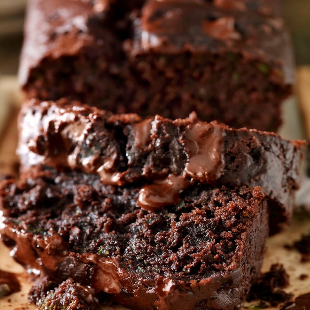 Double Chocolate Zucchini Bread