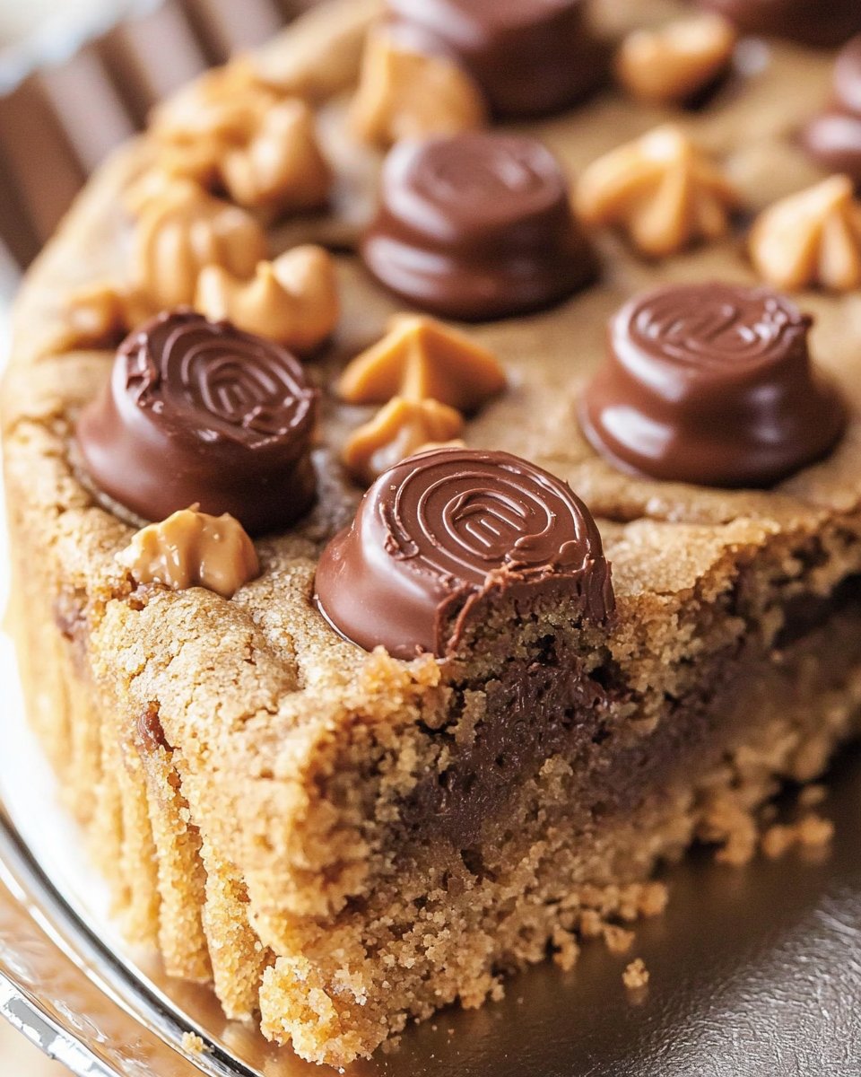 Reese's Peanut Butter Cookie Cake