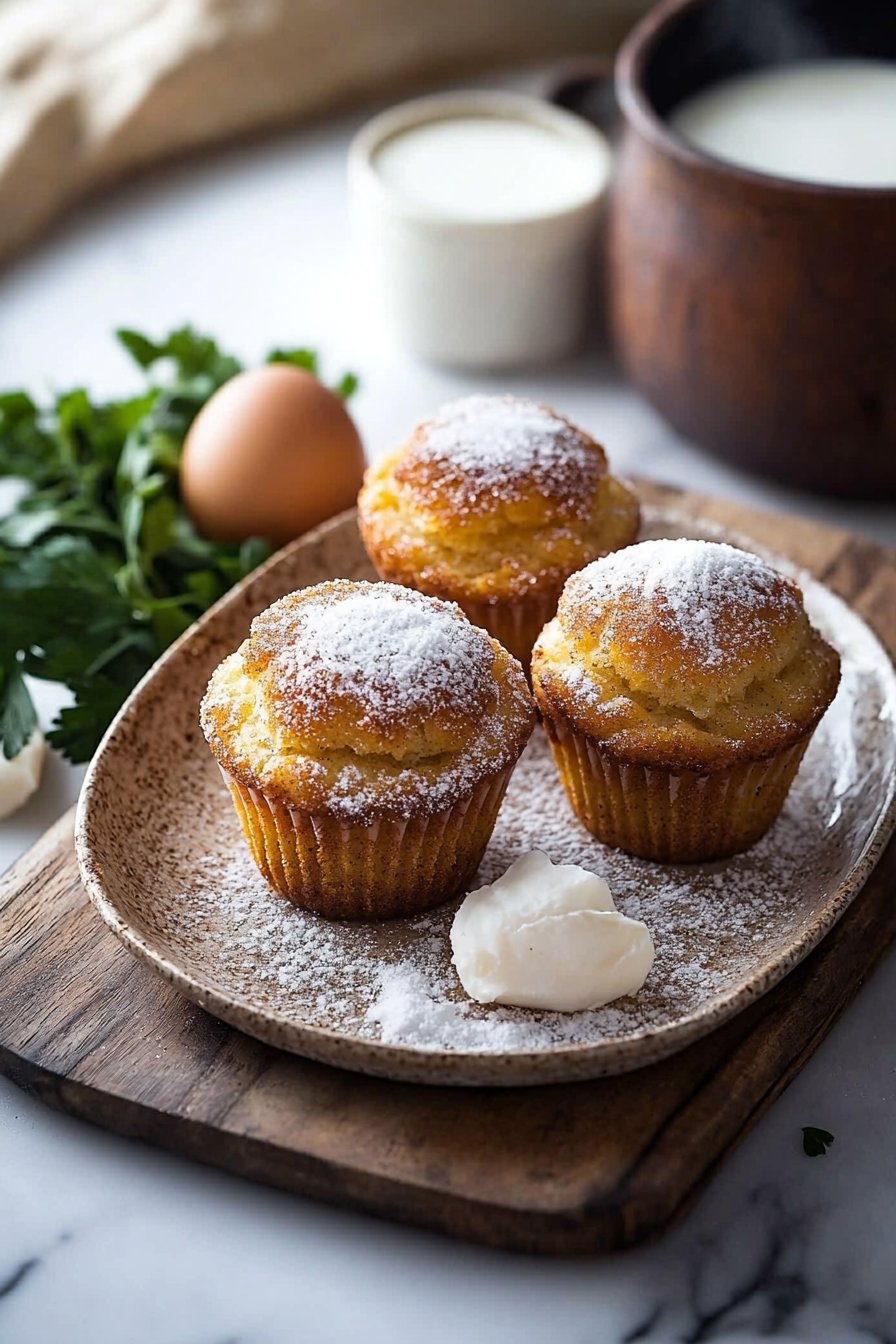 Cinnamon Sugar Churro Muffins