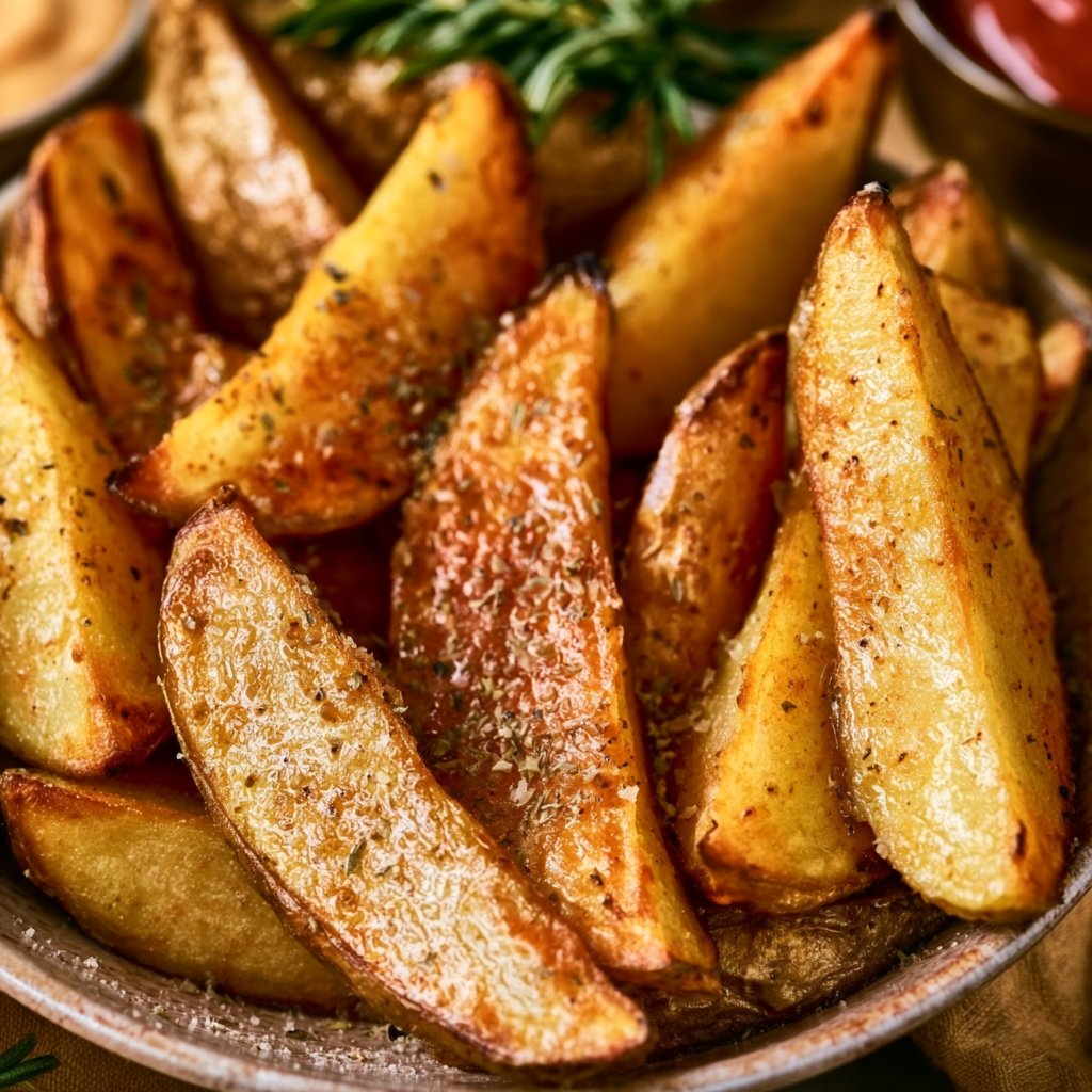 Oven Baked Potato Wedges