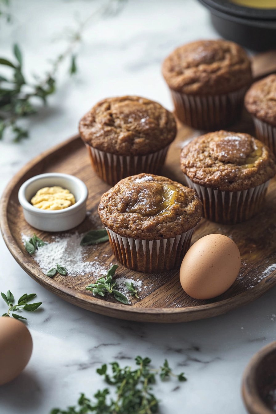 Apfelsauce Gewürzmuffins