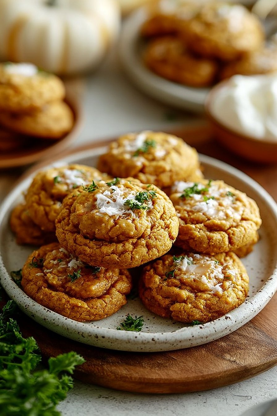 Brown Butter Pumpkin Cookies