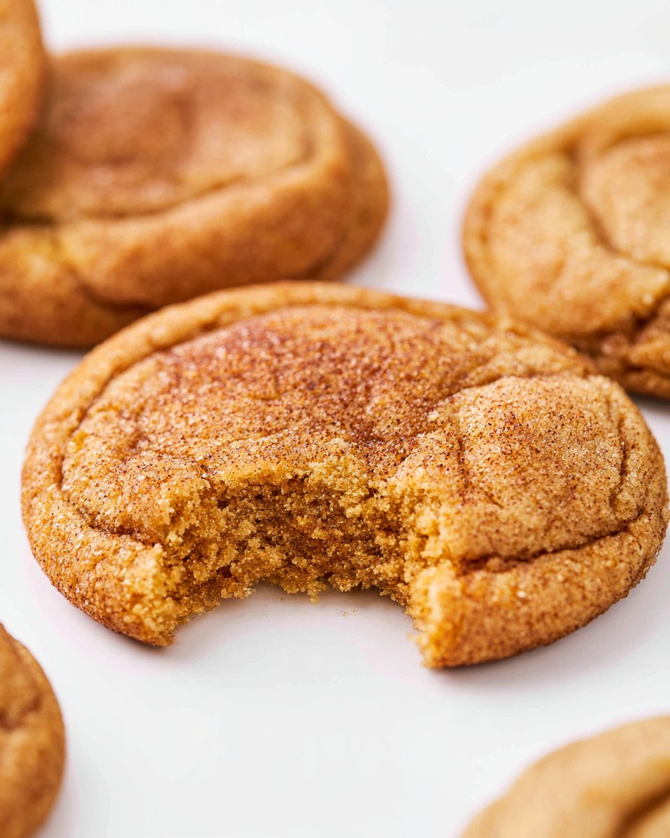 Pumpkin Snickerdoodles - Cookie Dough and Oven Mitt