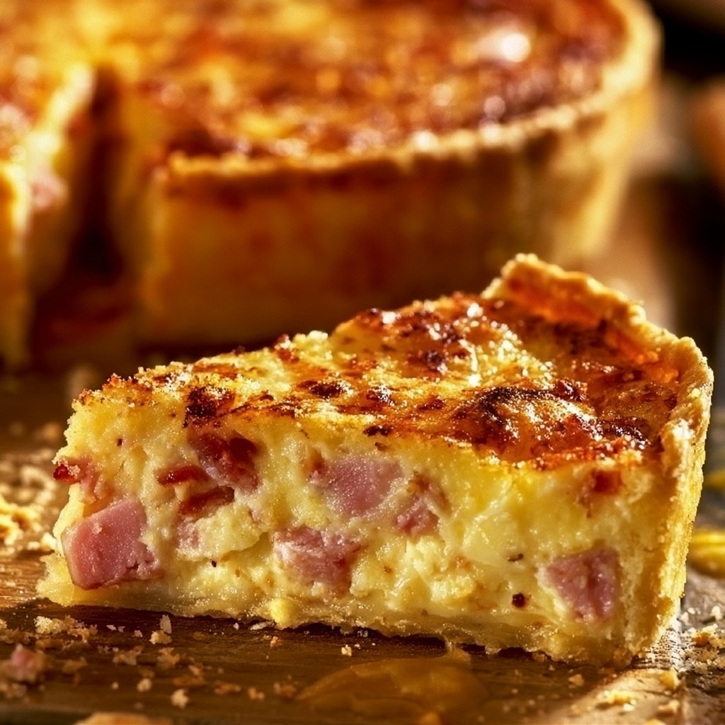 Ham and Cheese Quiche