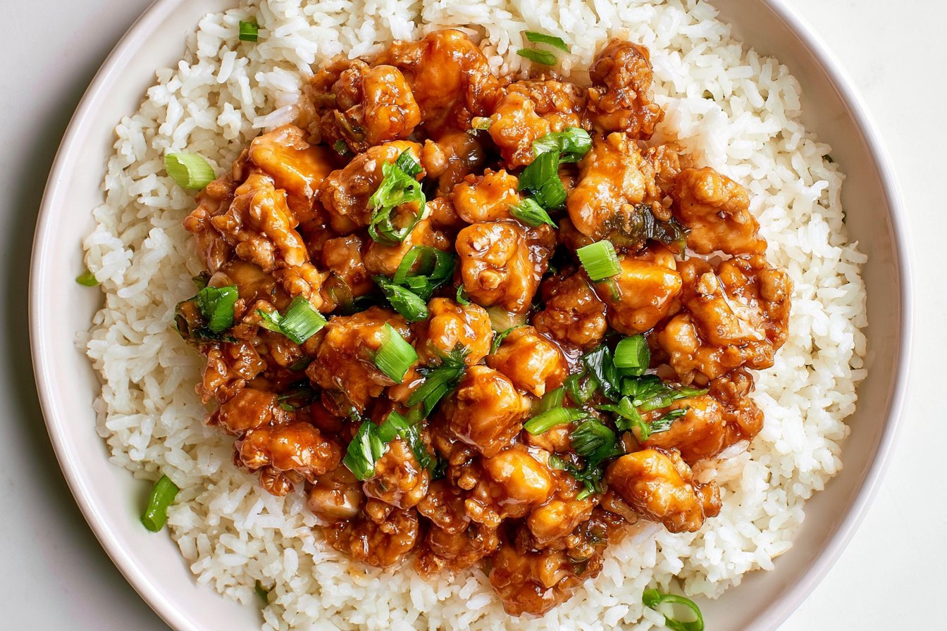 Ground Orange Chicken