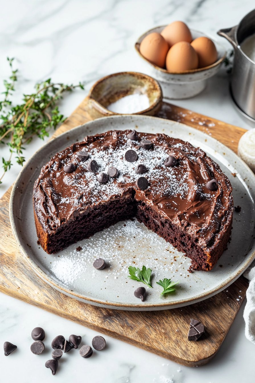 Italian Chocolate Ricotta Cake