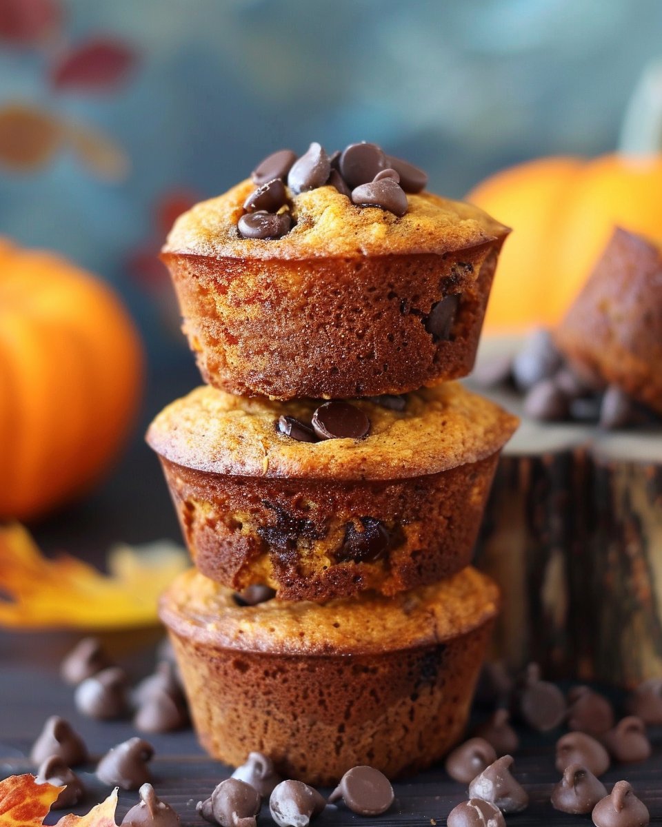 High Protein Pumpkin Muffins