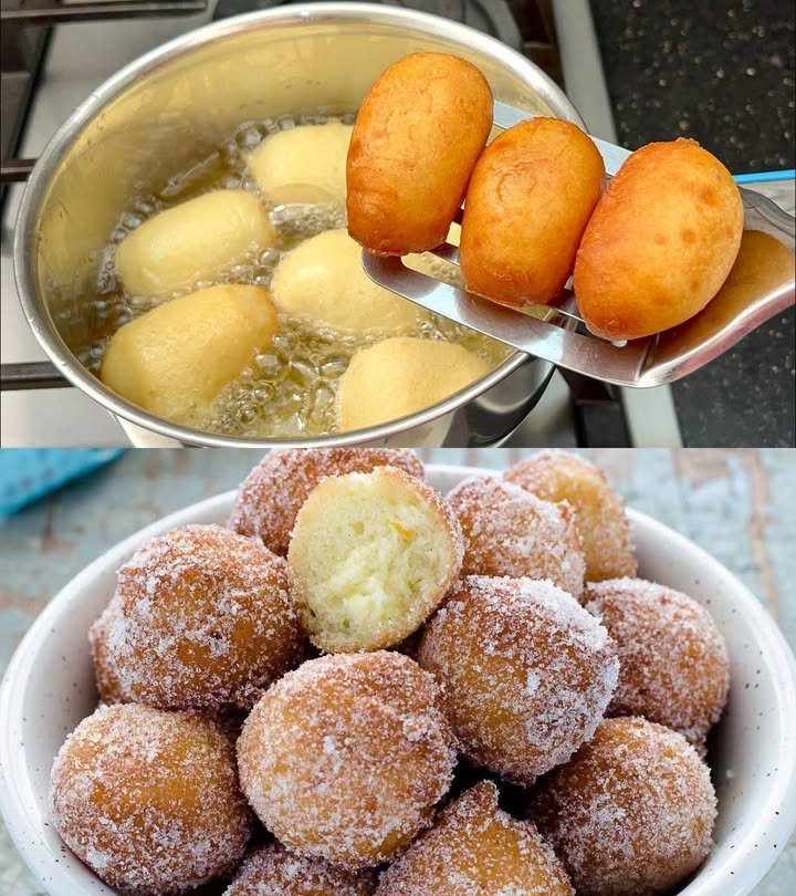 Leckere Quarkbälle