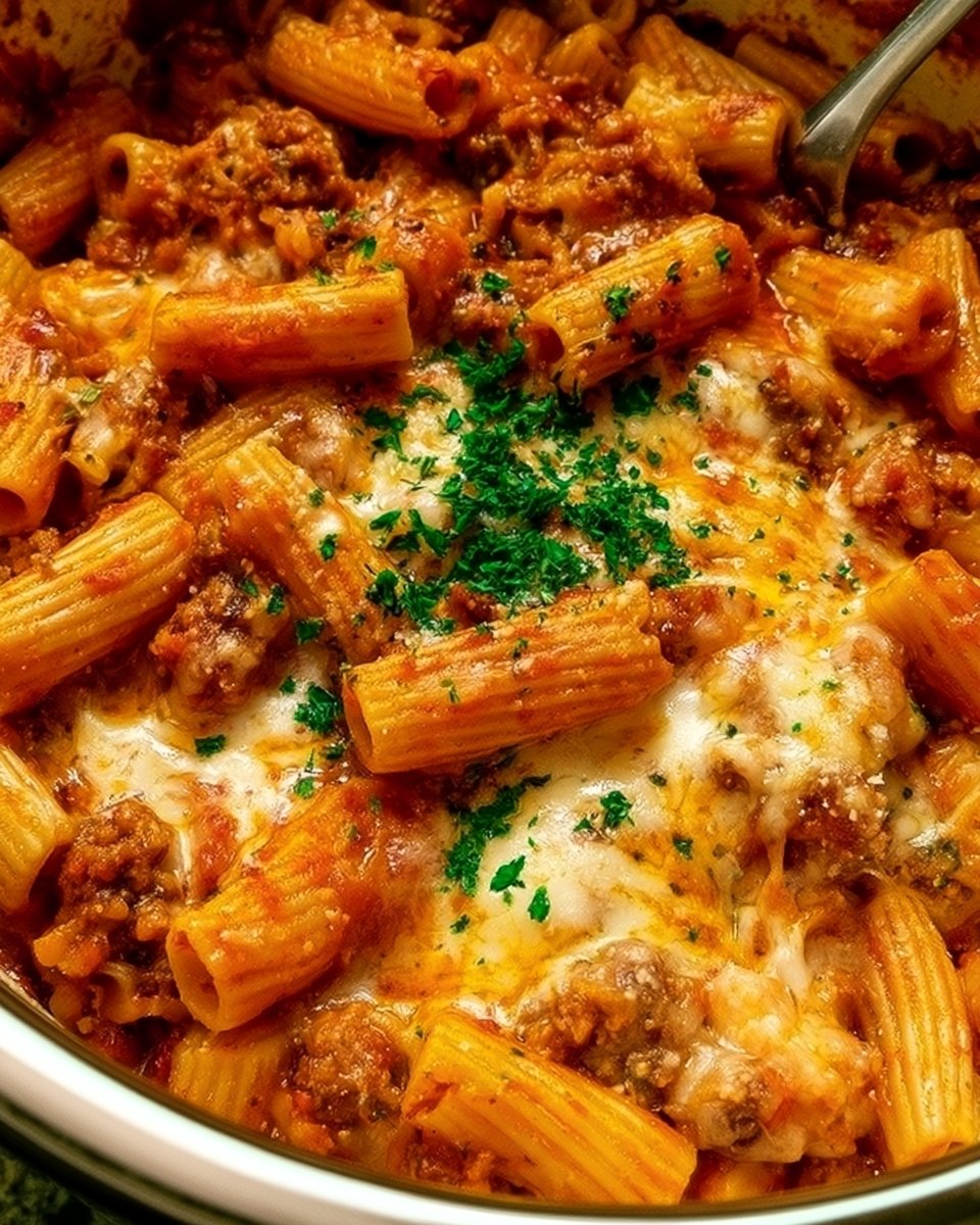 Crockpot Baked Ziti