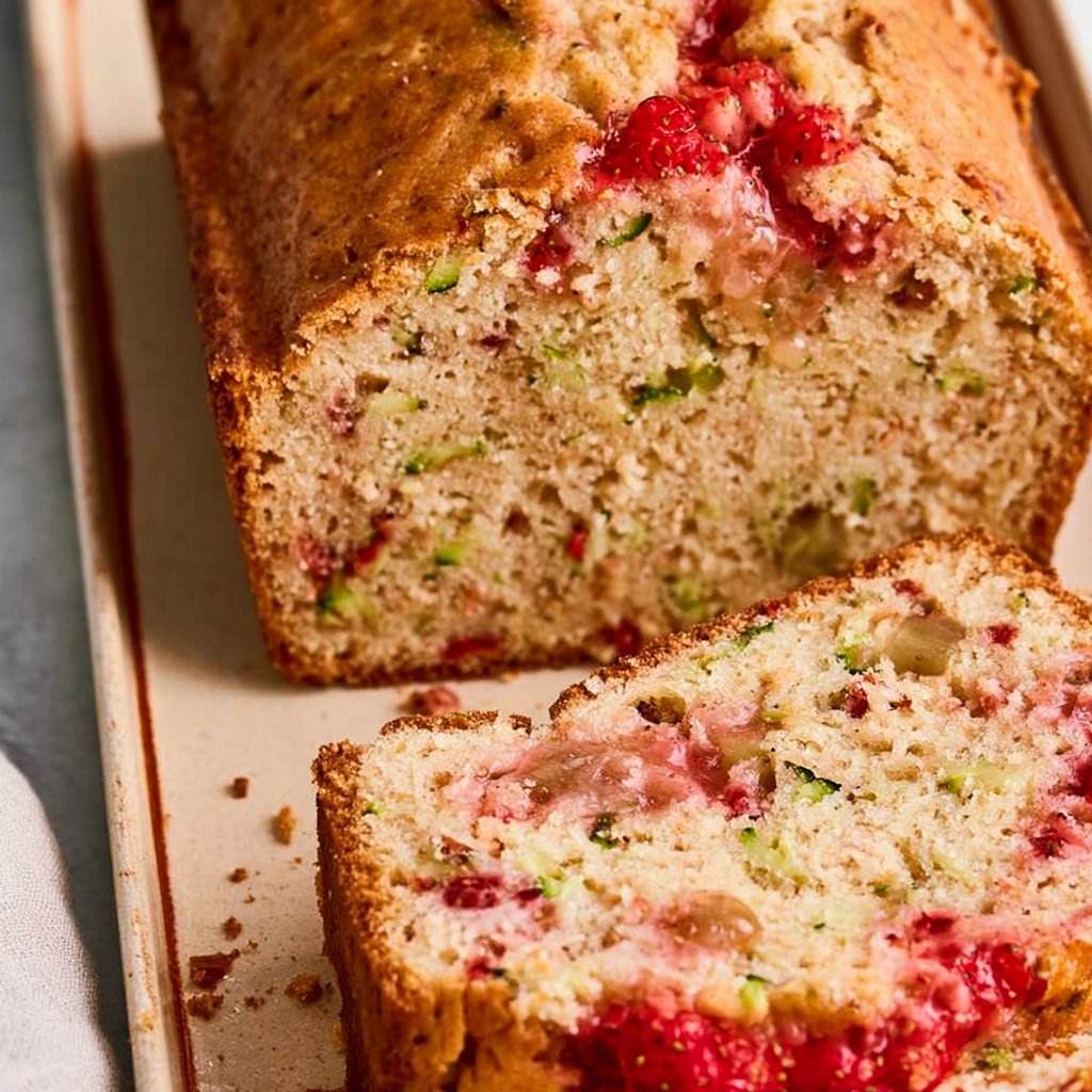 Easy Strawberry Zucchini Bread