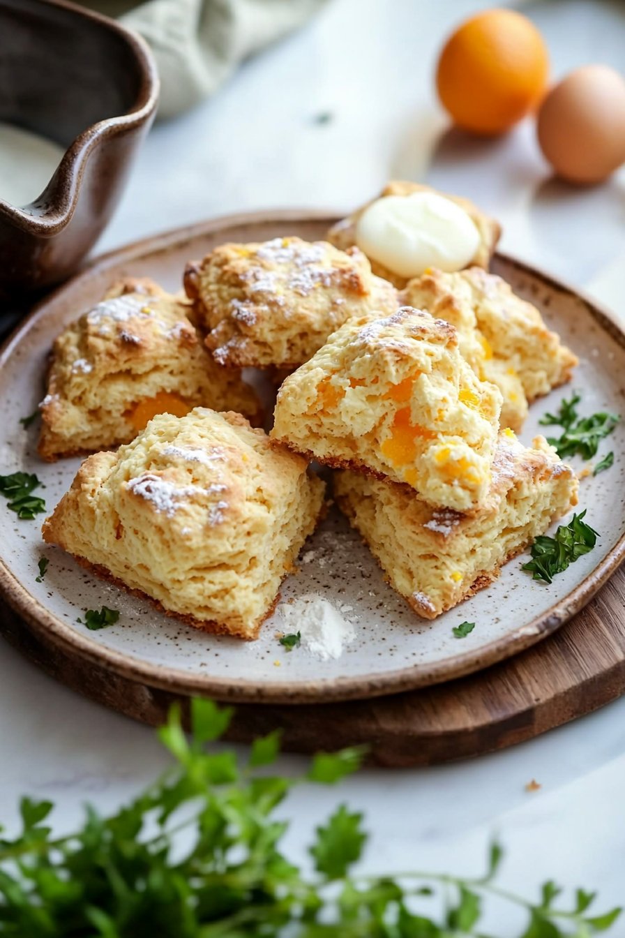 Orangenscones
