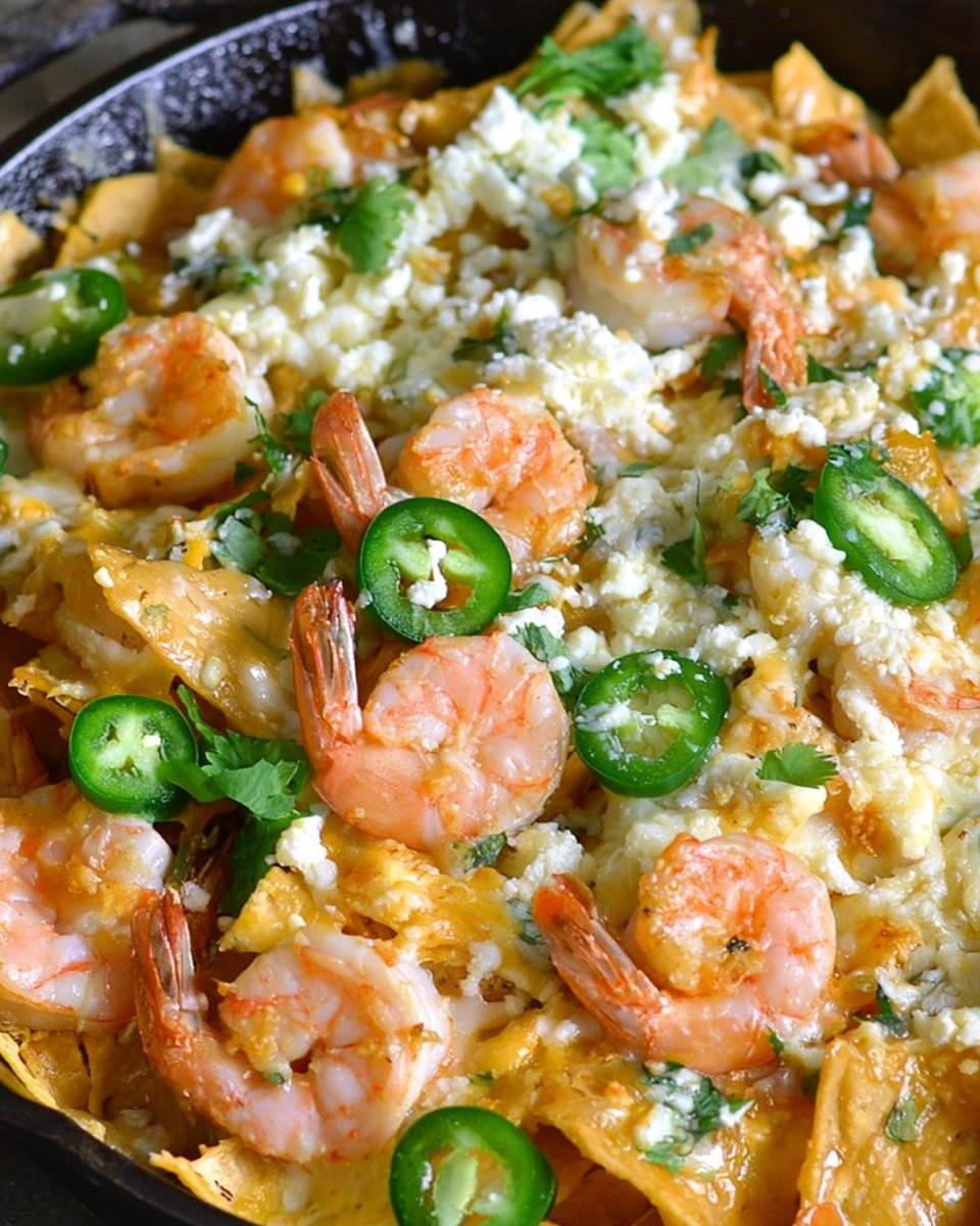Jalapeno Shrimp Nachos
