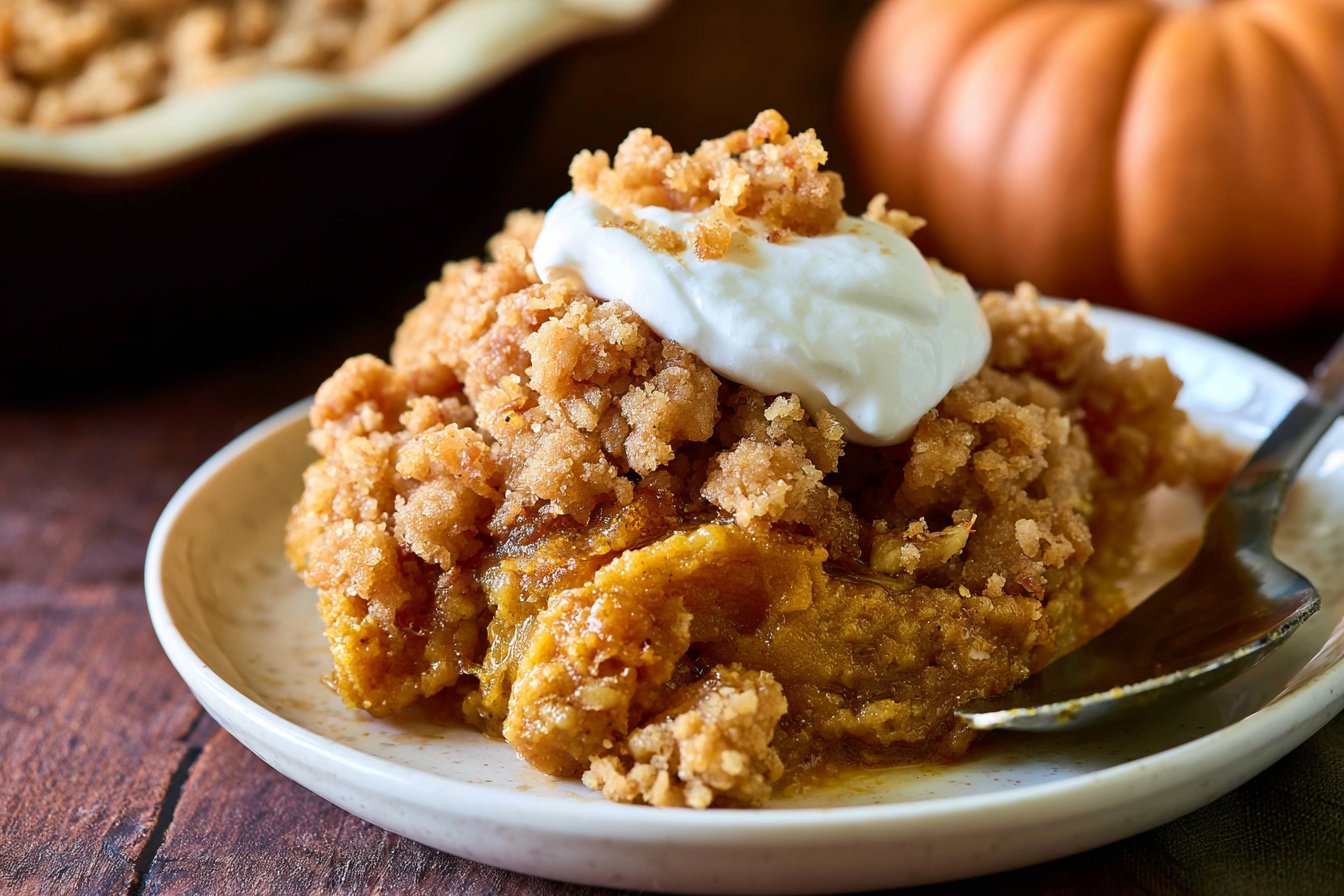 Pumpkin Pie Crisp